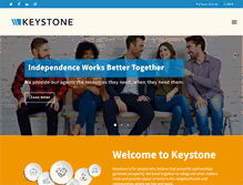 Tablet Screenshot of keystoneinsgrp.com